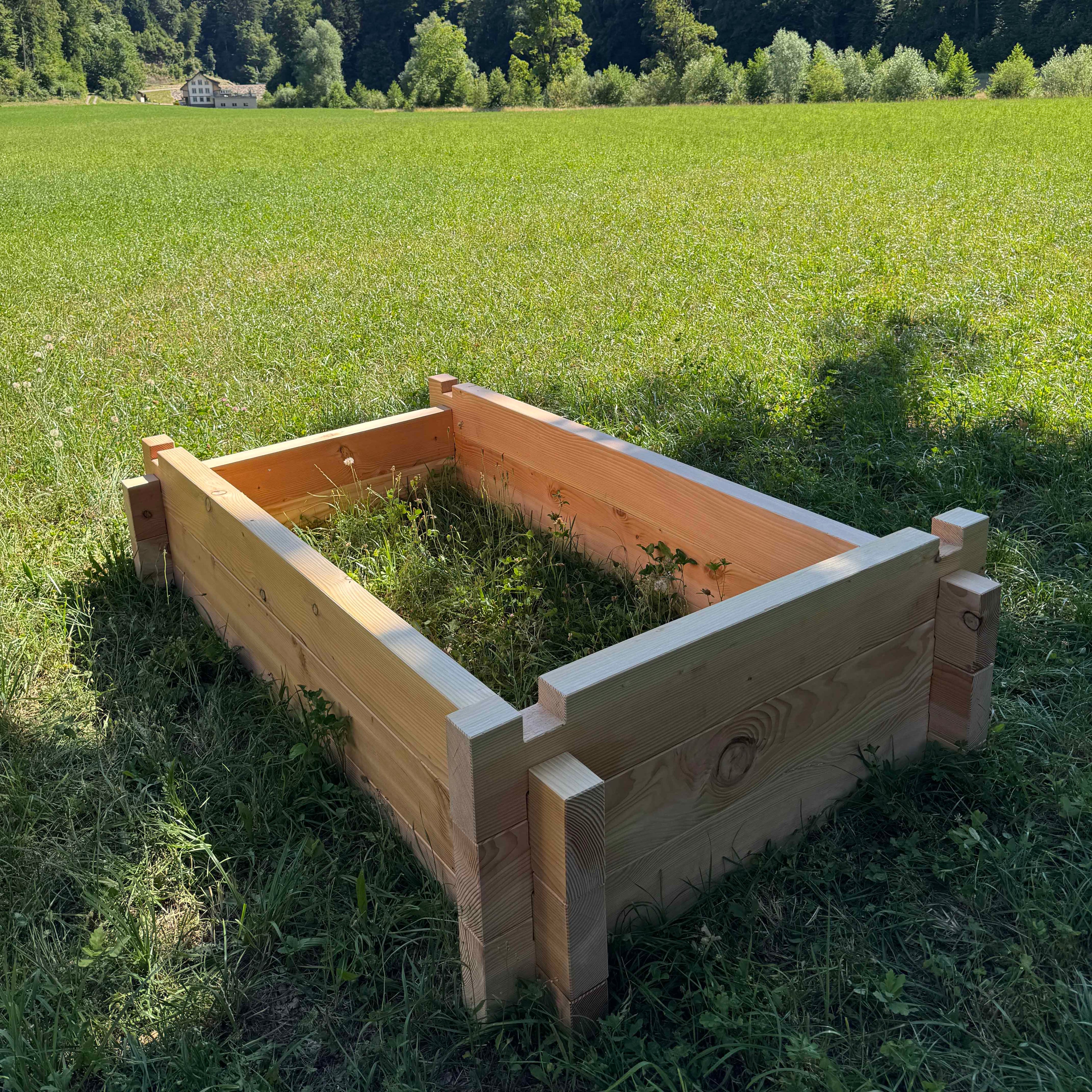 Hochbeet aus Douglasie