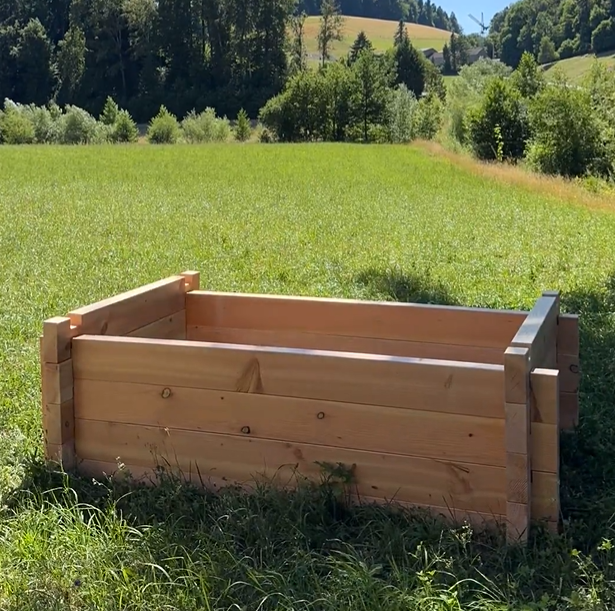 Hochbeet aus Douglasie